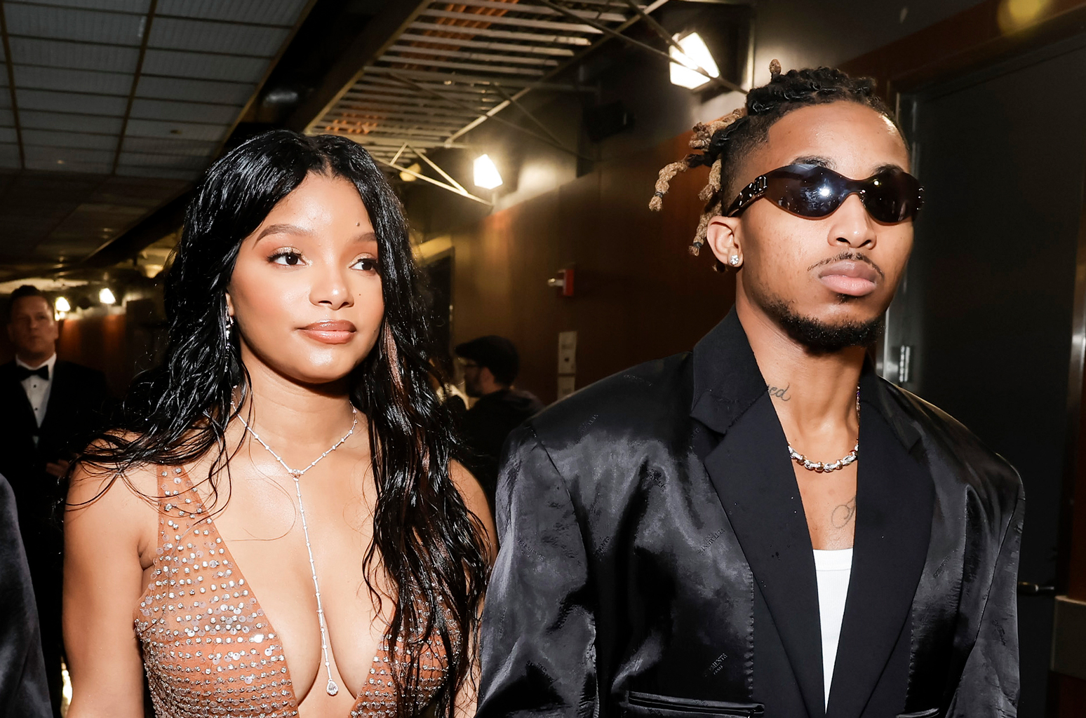 DDG-and-Halle-Bailey-grammys-feb-2024-billboard-1548