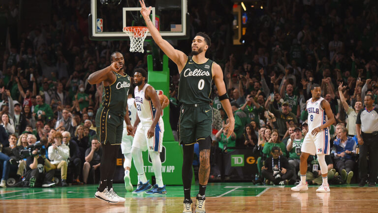 Philadelphia 76ers v Boston Celtics