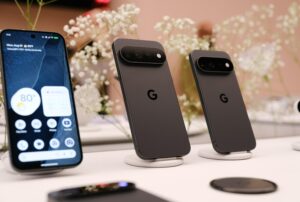 Google-Pixel-11-Pro-Matte-Black-on-Stands